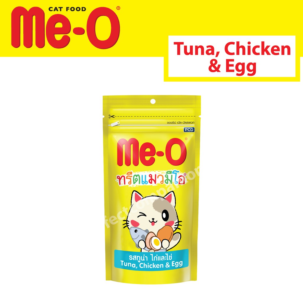 MeO Cat Treat   Tuna, Chicken & Egg Flavour   ShakeHands