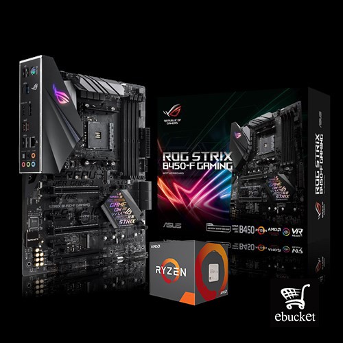 Asus Rog Strix B450-F Gaming + Amd Ryzen CPU Combo | Shopee Malaysia