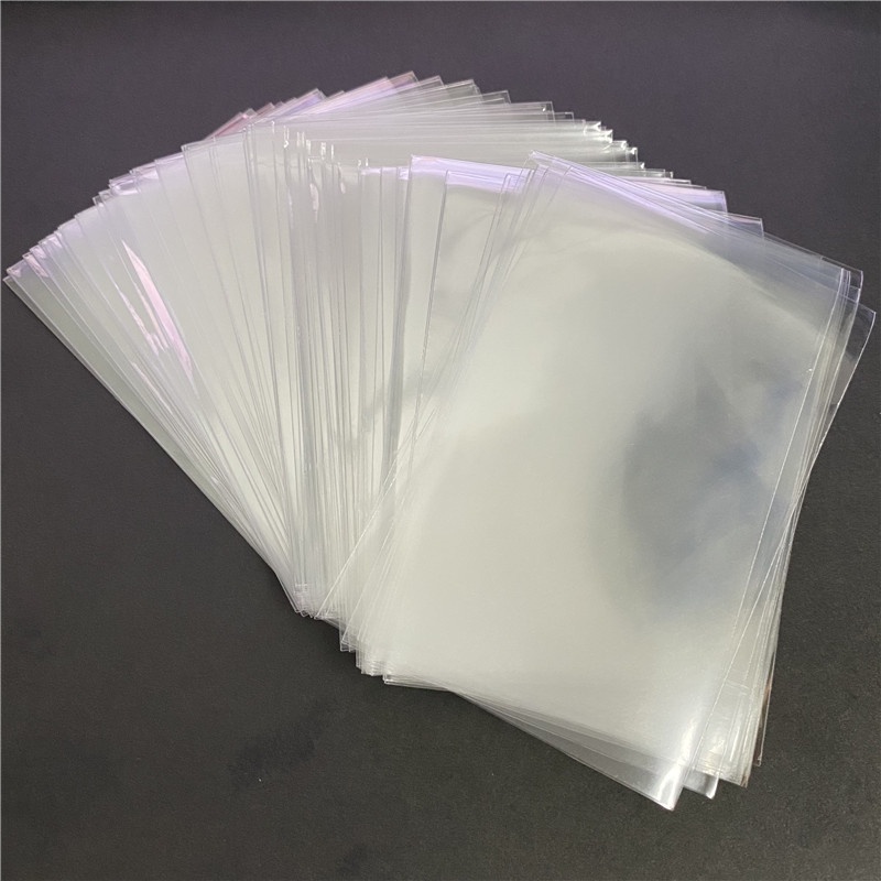 20/50/100pcs Card Sleeves Acid Free Transparent Inner Sleeves Unseal ...