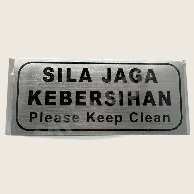 SIGNAGE/PLATE PAPAN TANDA KECIL TOILET/ NO SMOKING/ SURAU/ DO NOT ...