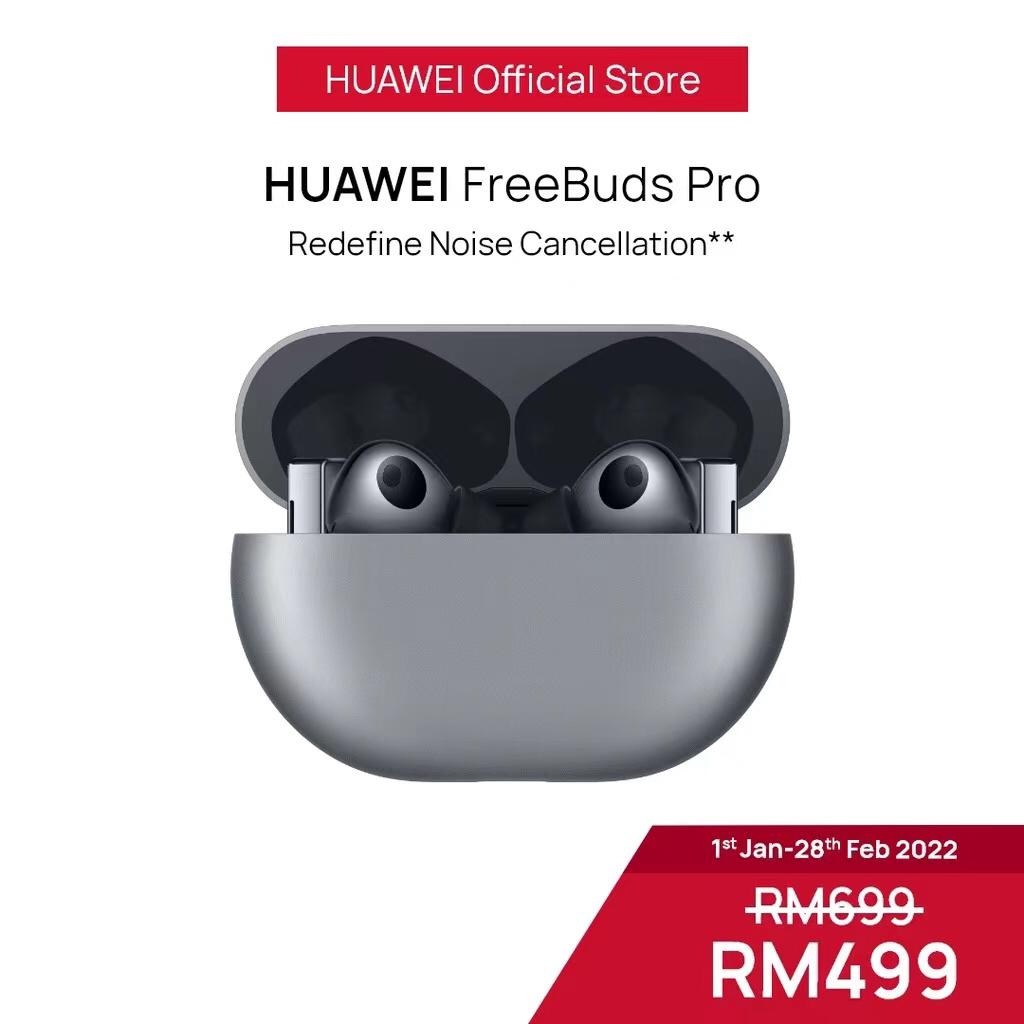 [Original] Huawei Freebuds Pro Wireless Earbuds 1 Year Warranty by