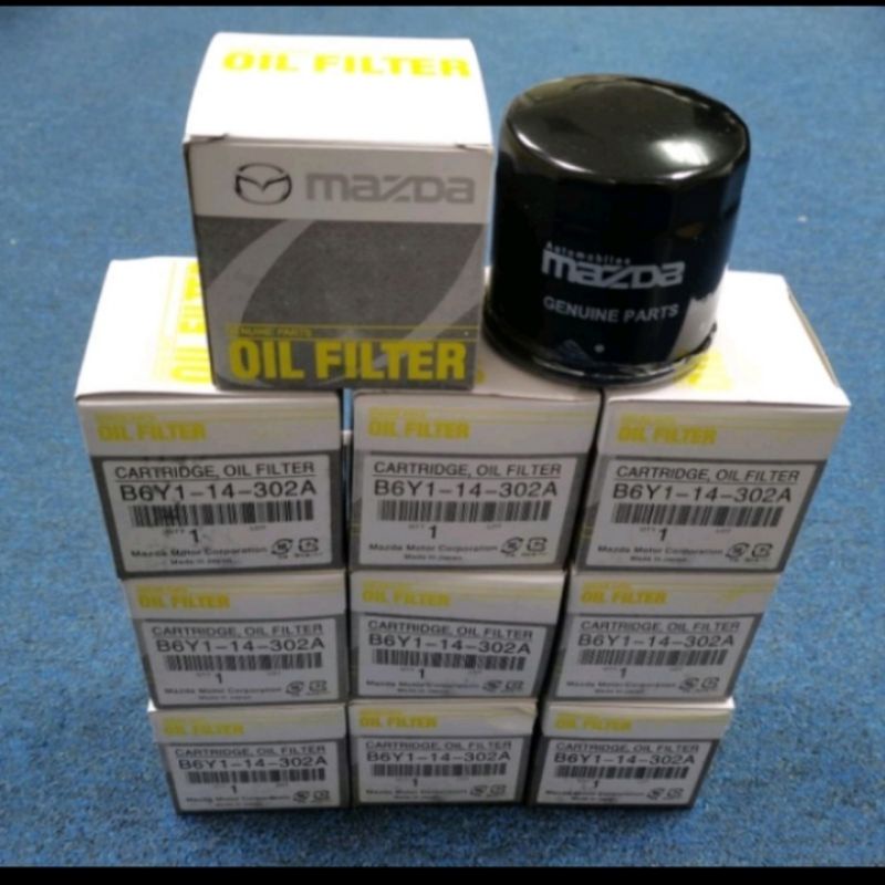 OIL FILTER MAZDA 2,3 SKYACTIVE, RX7,RX8, 323, FORD LASER,TELSTAR (B6Y114302A) Shopee Malaysia