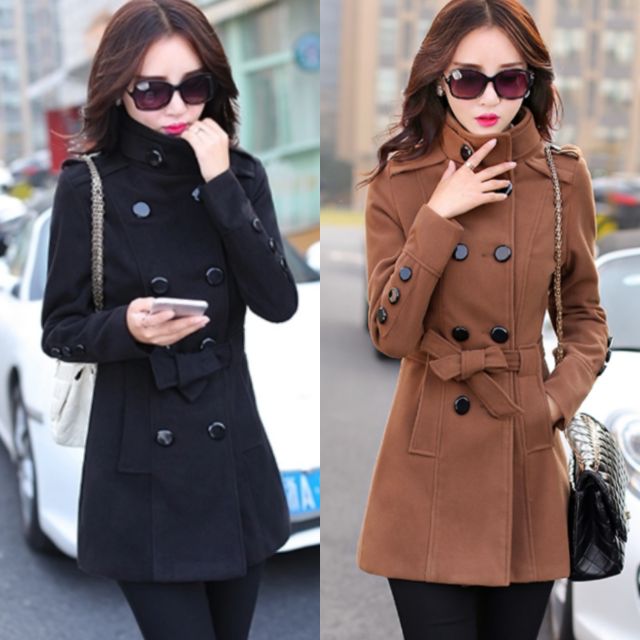 READY STOCK MY 🇲🇾 Winter Autumn Wool Warm Coat (Refer to the ...