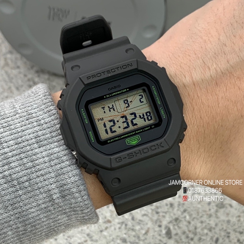 Reloj Casio G-Shock Vintage DW-5600MNT-1JR JDM yoshirotten - Dando la