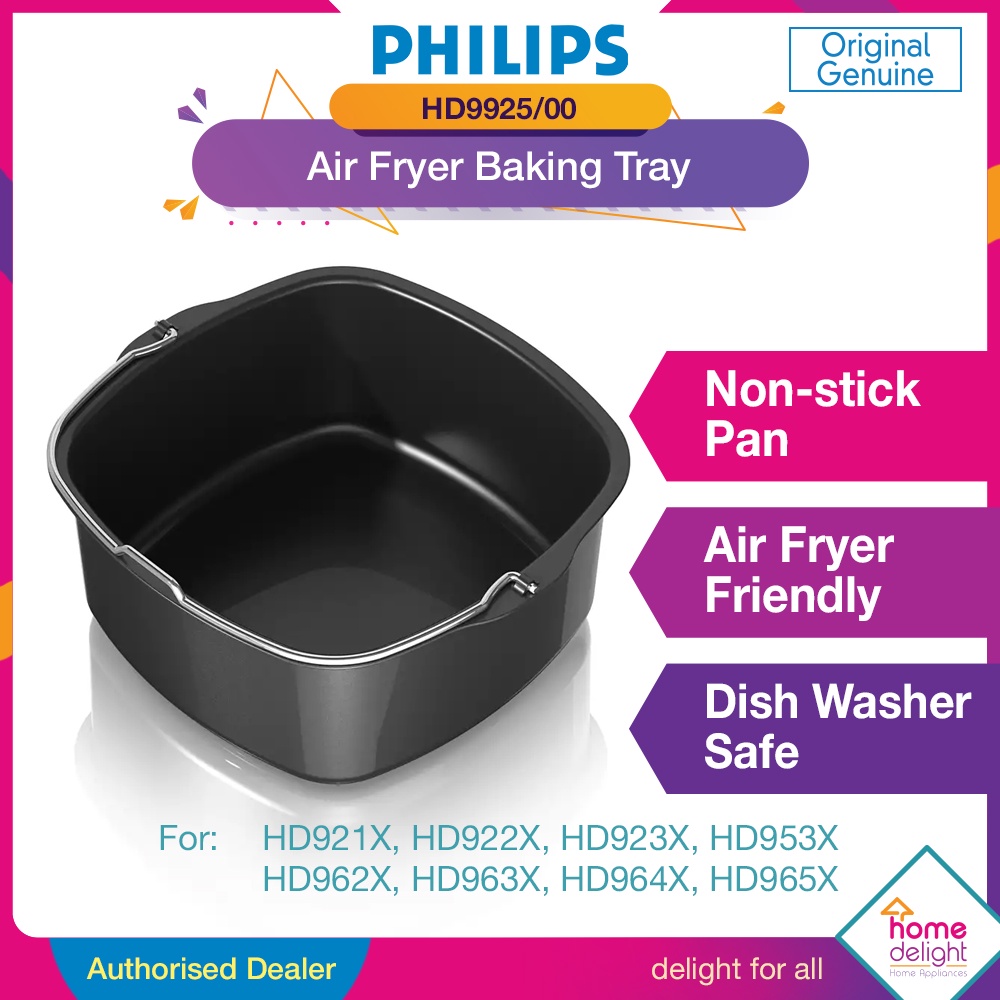 Philips HD9925 00 Air Fryer Baking Tray for HD9216 HD9220