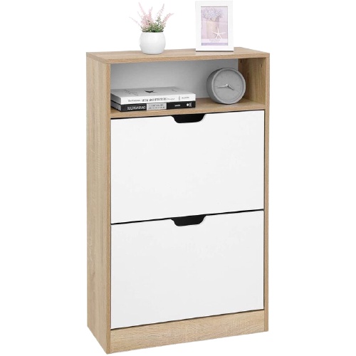 Wooden shoe shelf | Soho.stosho-053 | D60 x W24 x H102cm | There are 4 ...