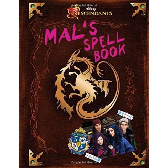 Descendants Mal's Spell Book (1St & 2nd) | Shopee Malaysia