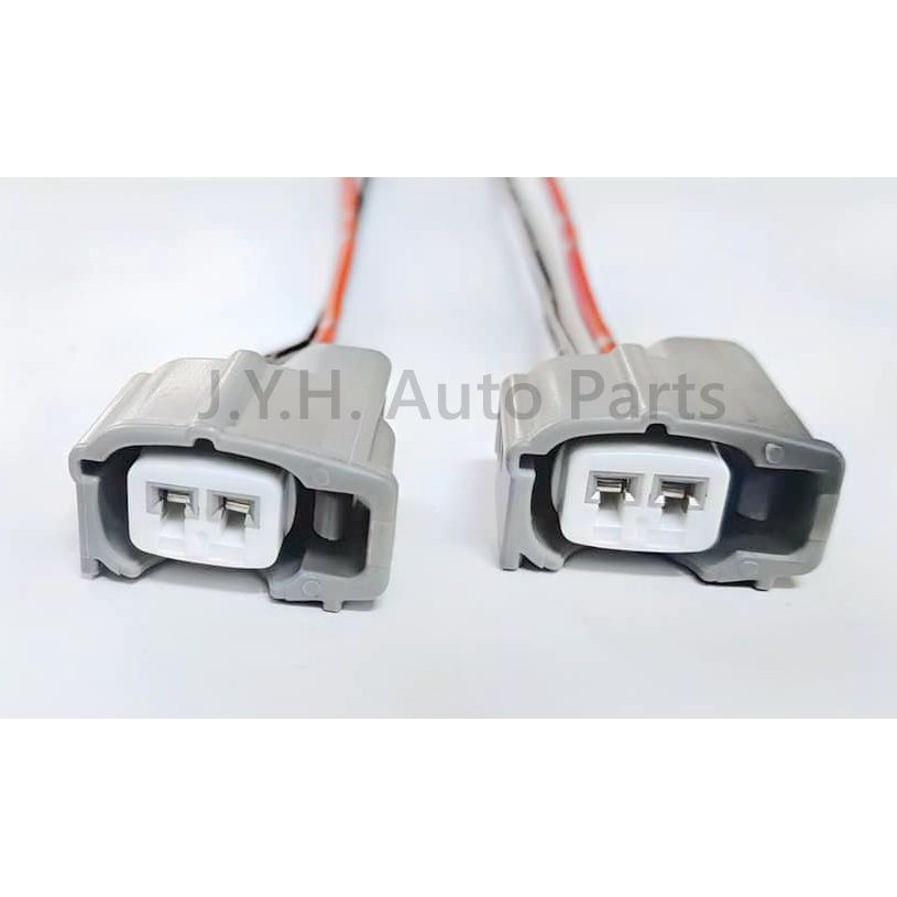 2Pin TOYOTA AVANZA WISH,ALTIS,1ZZ,2ZZ,2GR Hiace Fuel Injector Socket ...