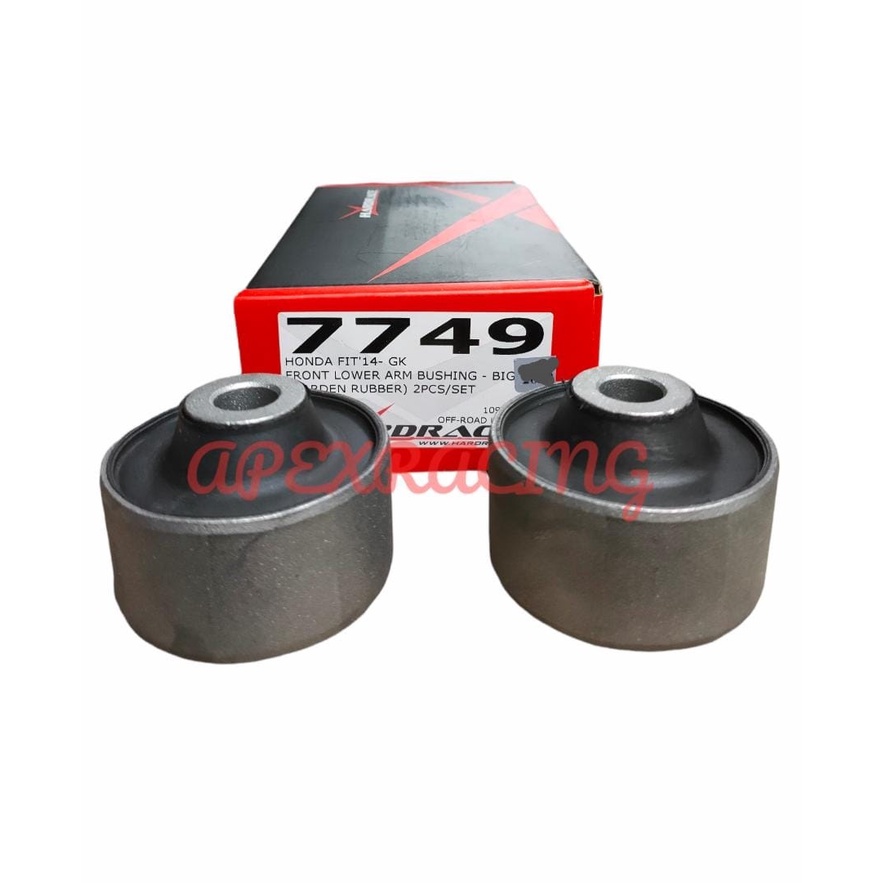 Hardrace Front Lower Arm Bush Bushing Big Honda Jazz Fit City Gk Gk Gm T A