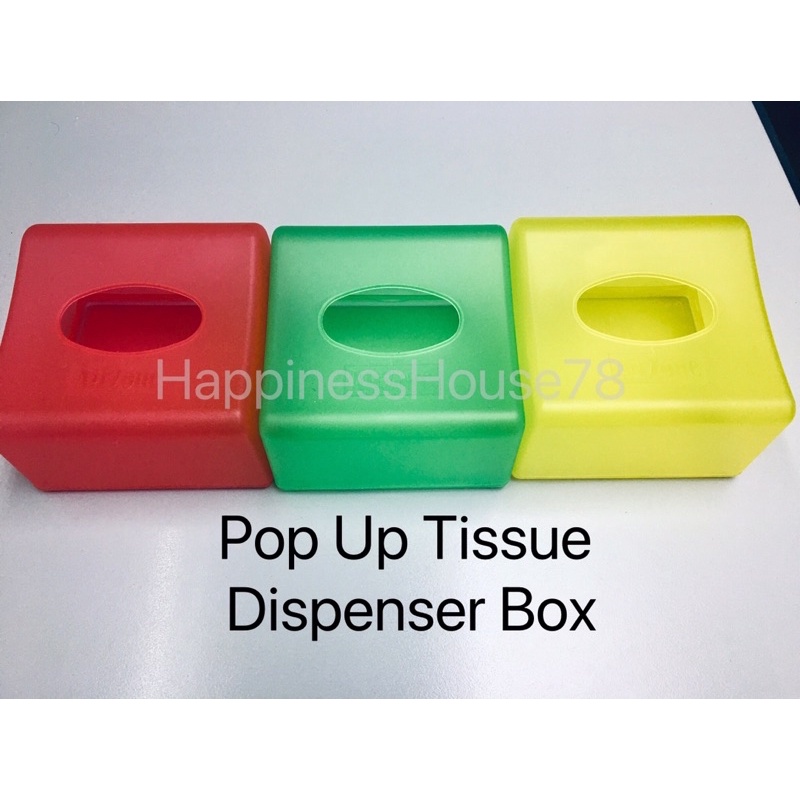 Pop Up Tissue Dispenser Plastic Box/ F&B Tissue Plastic Box/ Kotak Tisu