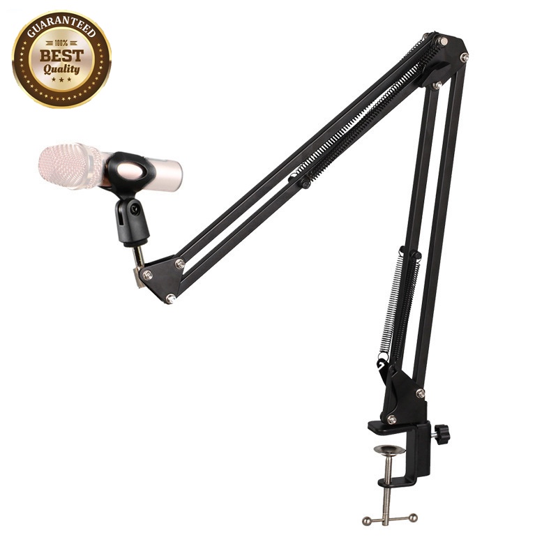 Microphone Desk Arm Mount Stand Microphone Holder Arm Desk Mount Mic