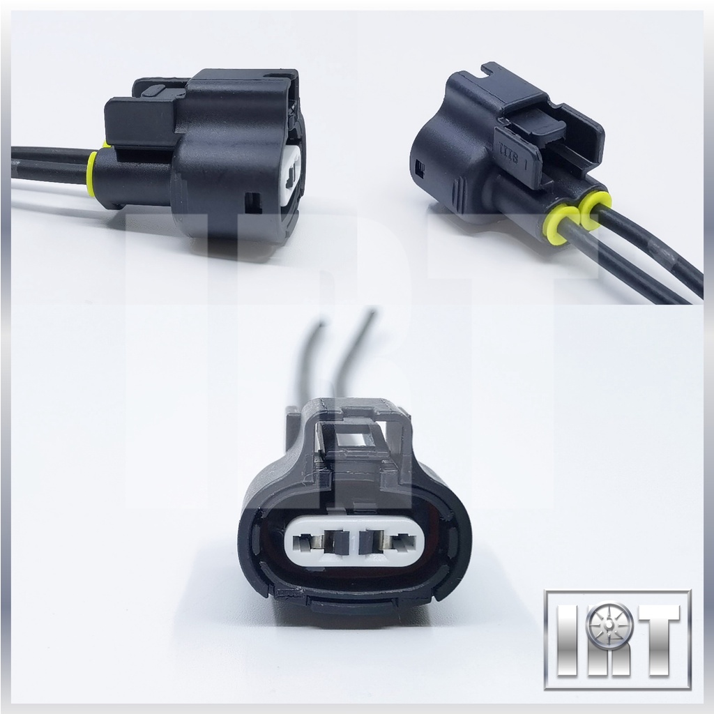 2 Pin Air Intake Temperature Sensor IAT Mass Airflow MAF Socket Avanza