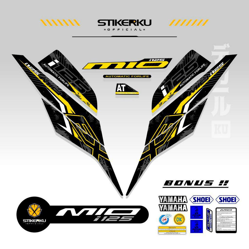 Yamaha MIO I 125 STOCK DECAL/EX Edition 2/2015/2016/2017 /2018/2019 ...