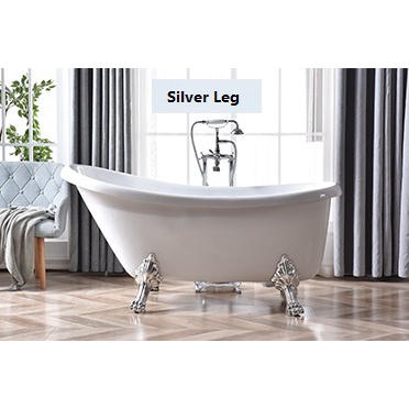 Luxury Acrylic Bathtub Freestanding Standalone Imperial Tiger Leg ...