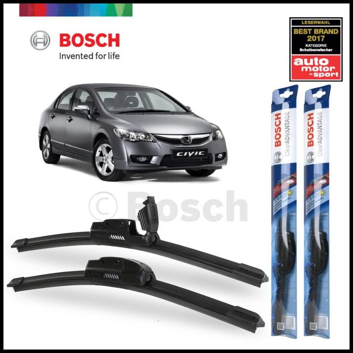 Framelesshonda Civic Fd 2006-2011 Car Wiper A Pair (2Pcs) Bosch ...