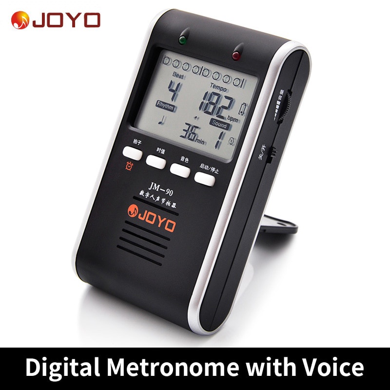 Joyo Digital Metronome with Voice Universal Guitars Rhythm Device Drum