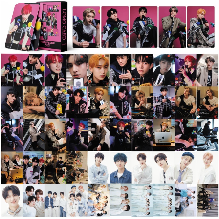 En-hypen Album Lomo Card Set (54 Pcs) Album Collective HD Photocards ...