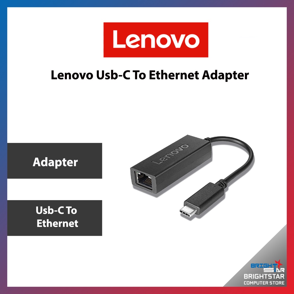 Lenovo UsbC To Adapter Shopee Malaysia