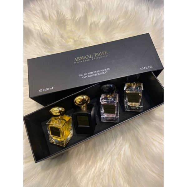 armani prive miniature set authentic 4in1 Shopee Malaysia