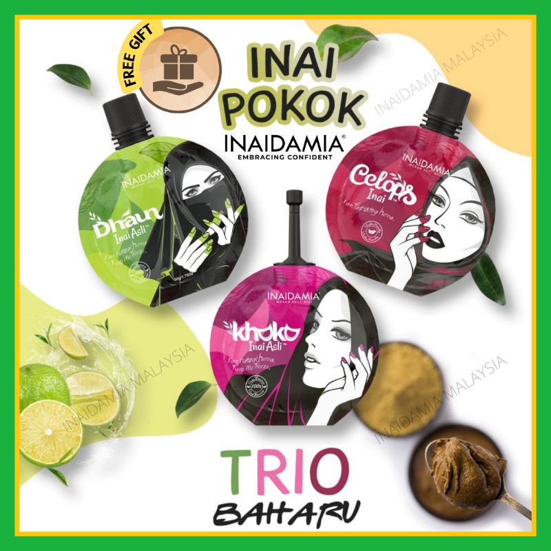 𝐈𝐍𝐀𝐈 𝐃𝐀𝐌𝐈𝐀/INAI KUKU/INAI CELUP/INAI DHAUN/INAI POKOK/INAI ASLI ...