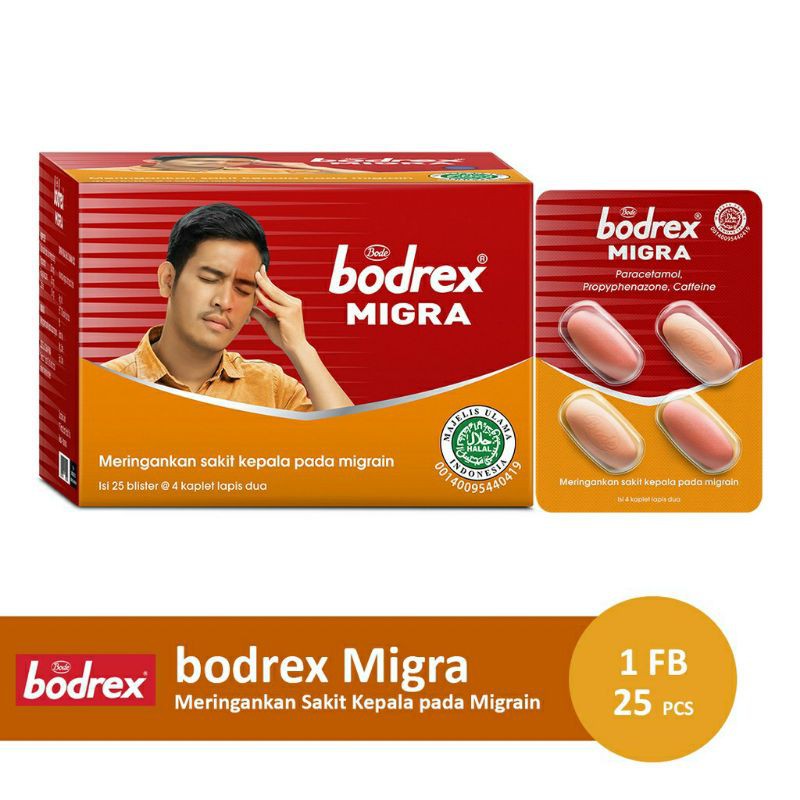 Bodrex migra | Shopee Malaysia