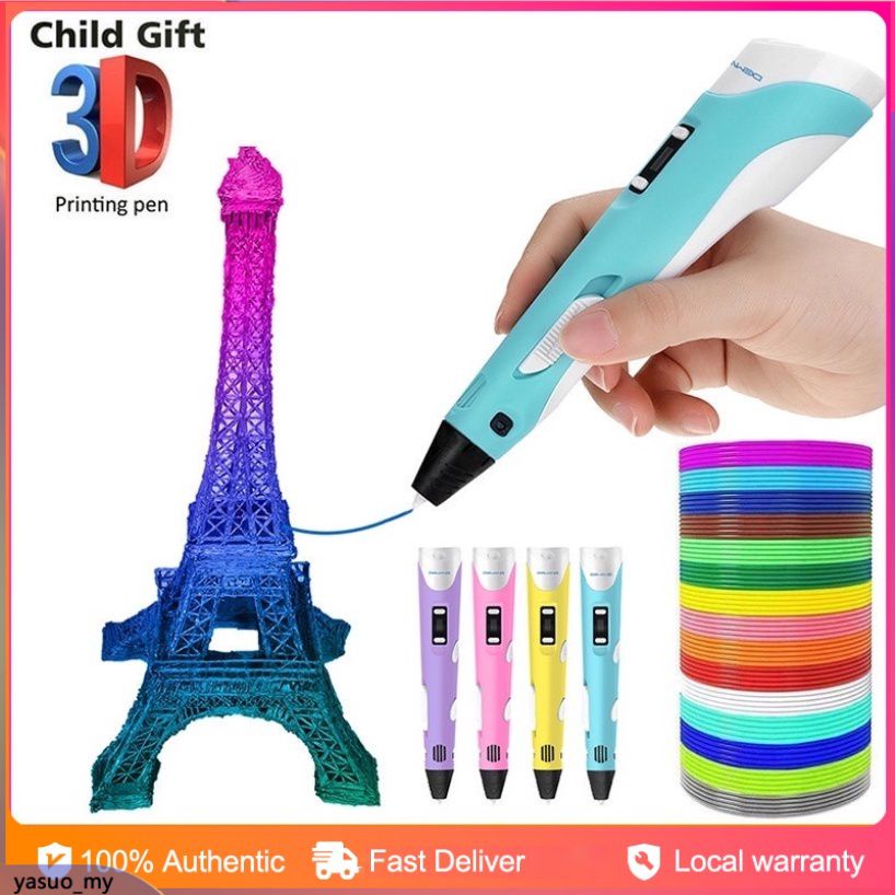 2023 NEW 3D Print Pen 3d Pen Set for Kids Children DIY Pens Child's  Birthday Creative Gift Toys with PLA Filament Packaging Box