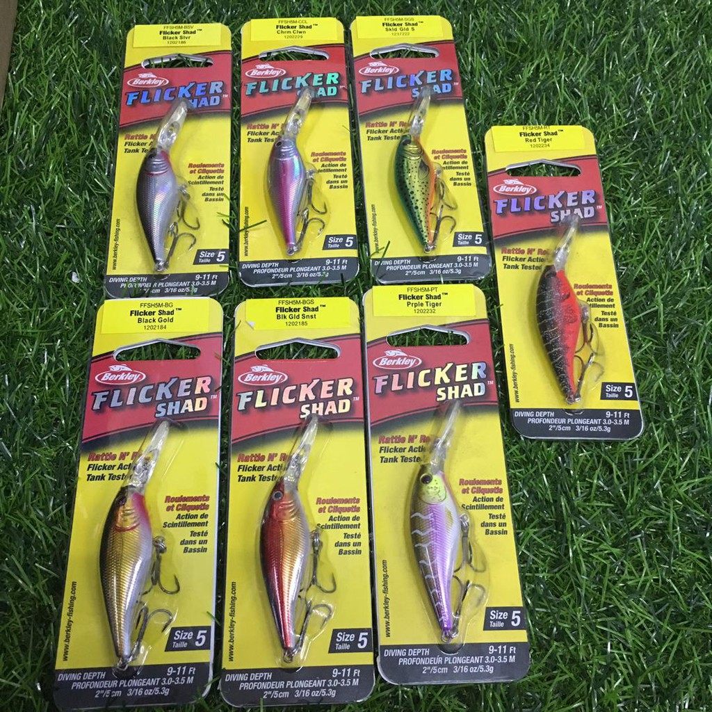 Berkley Flicker Shad 5cm 5.3gram Hard Bait Fishing Lure