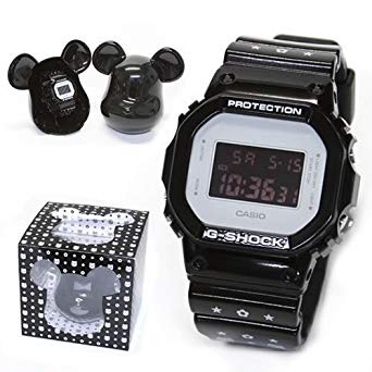 CASIO DW-5600MT-1 G-SHOCK 30th Anniv MEDICOM TOY BE@RBRICK black LE