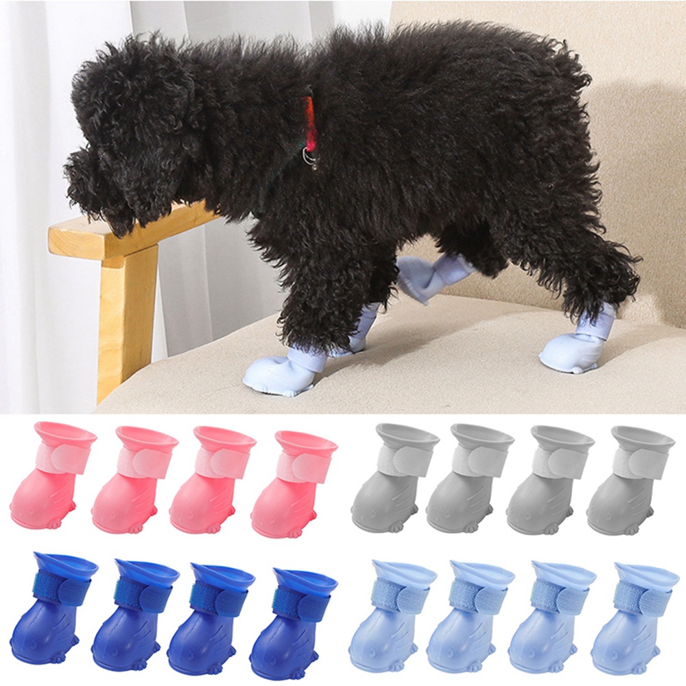 Pet Rainshoe Antiskid Boots Pet Supplies Dog Shoes Waterproof Dog