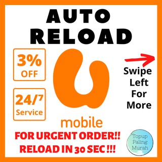 u mobile top up - Prices and Promotions - Mar 2024 | Shopee Malaysia