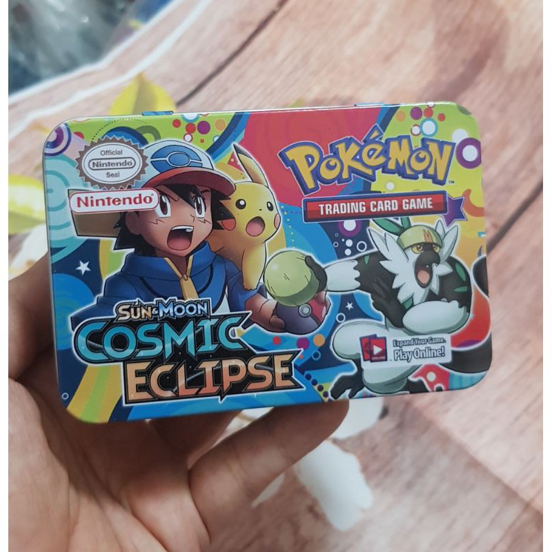Super HOT Pokemon Deck Of High-End 40-Card Iron Box Deck, Vivid ...