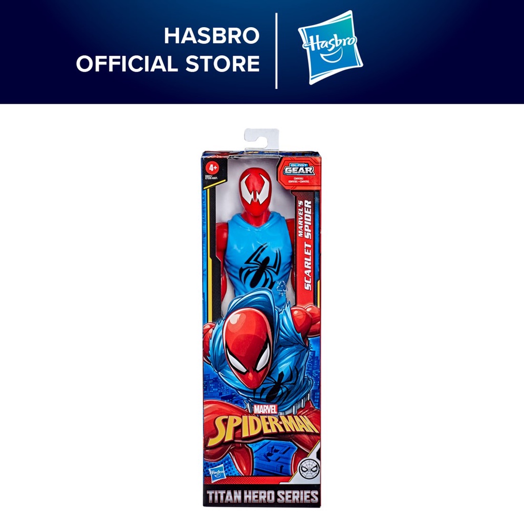 Marvel Spider-Man: Titan Hero Series Marvel's Scarlet Spider 12-Inch-Scale  Super Hero Action Figure Toy
