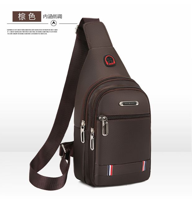 Men's Crossbody Bag Shoulder Sling Bag Chest Pouch Casaul Bags Beg ...