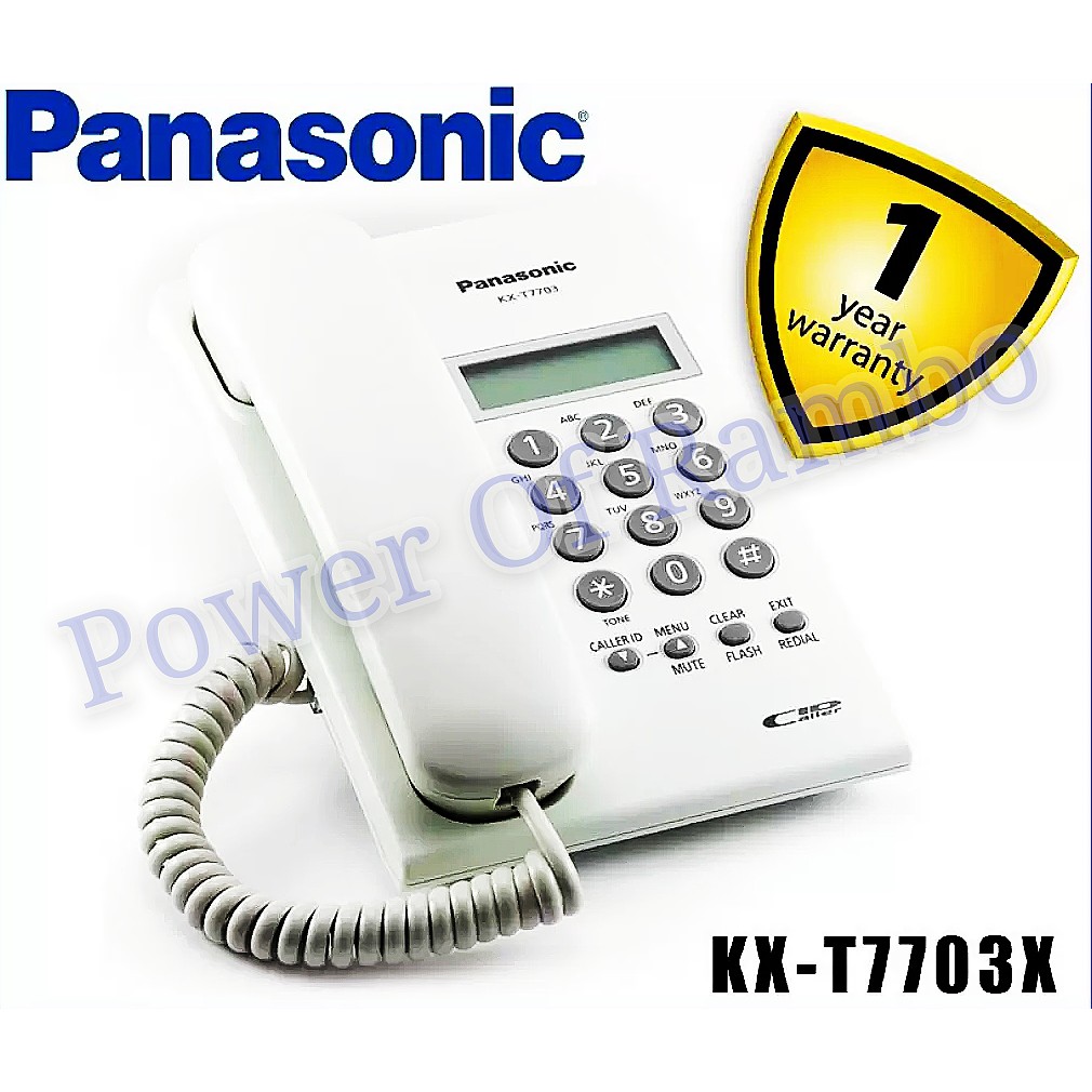 Panasonic KXT7703X Display Phone/7703 Single Line Phone/Panasonic
