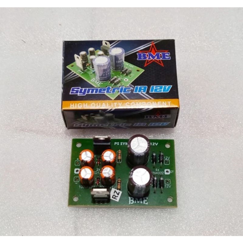 Symmetrical Power Supply Kit 12volt CT 1A BME | Shopee Malaysia