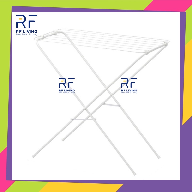 RF Living Towel Laundry Rack for Bedroom Balcony Bathroom Rak Jemur ...