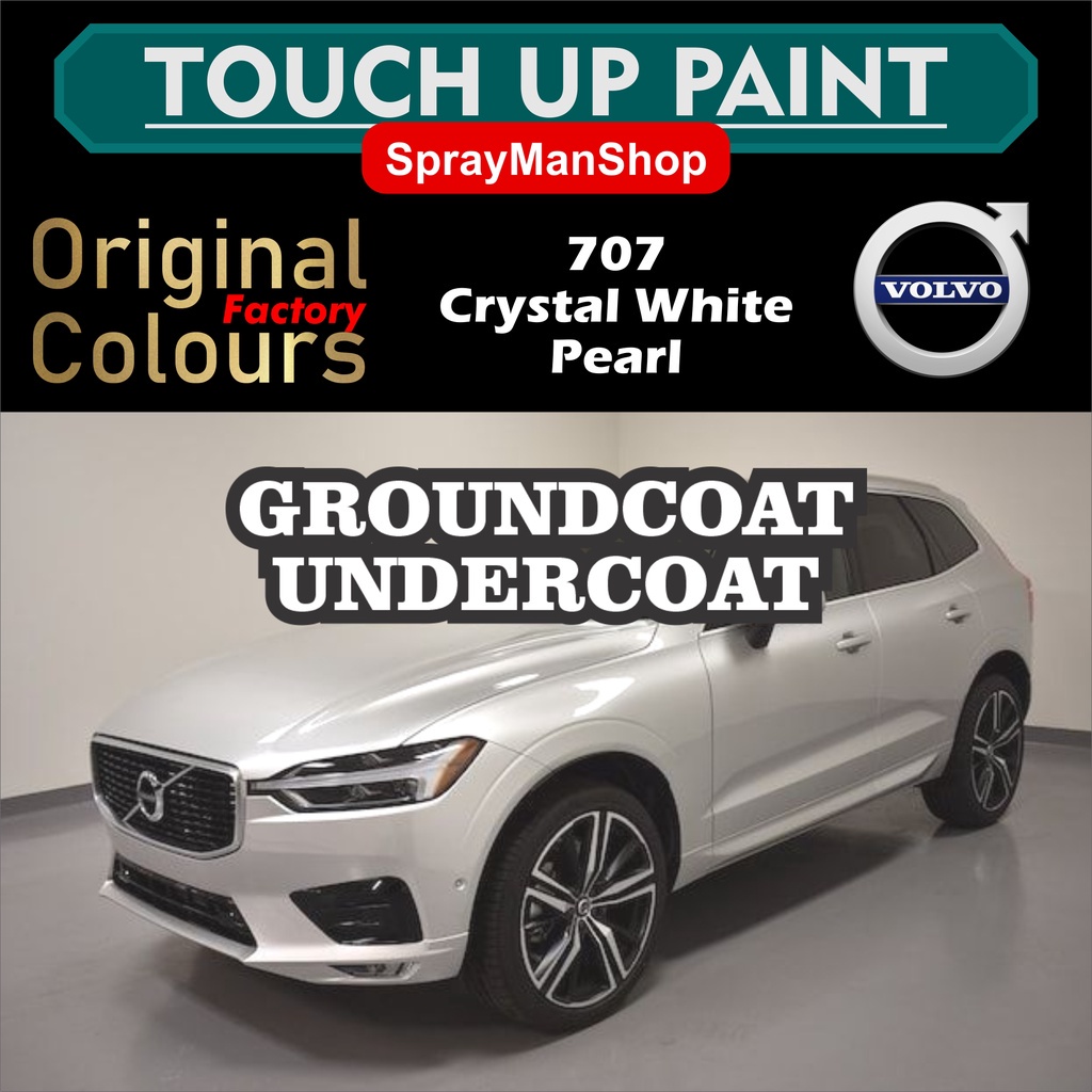 The Auto Paint Depot White Touch Up Paint For Volvo – Aerosol Spray Can, Pint, Or Quart – Base Coat