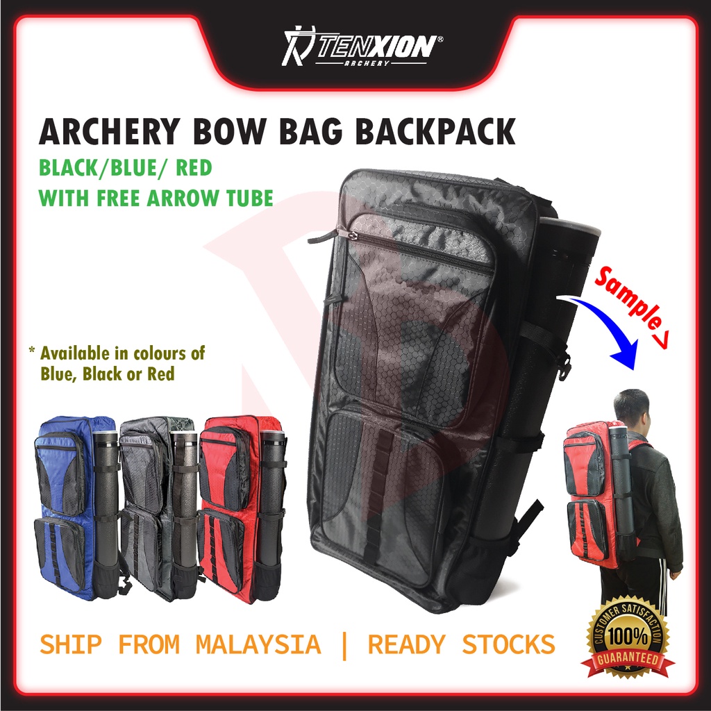 TenXion Archery Recurve Bow Bag Backpack Arrow Tube Holder Racks ...