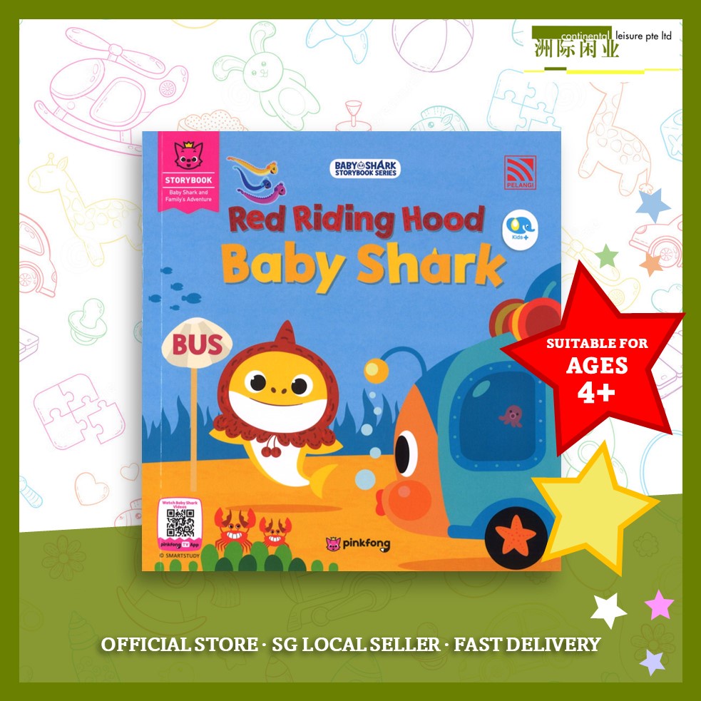 Baby Shark Storybook Series: Red Riding Hood Baby Shark | Shopee Malaysia