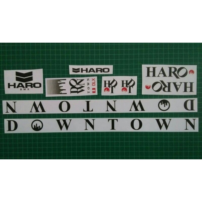 Haro bmx clearance stickers