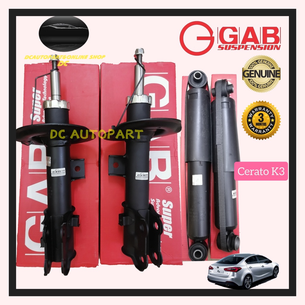 100% ORIGINAL GAB KIA CERATO K3 1.6 / 2.0 FRONT OR REAR SHOCK ABSORBER ...