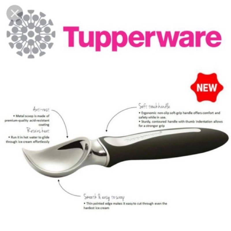 TUPPERWARE Ice Cream Scoop Magnet 