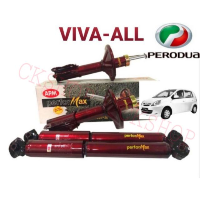 APM PERFORMAX VIVA ALL ABSORBER FRONT AND REAR APM PERFORMAX GAS