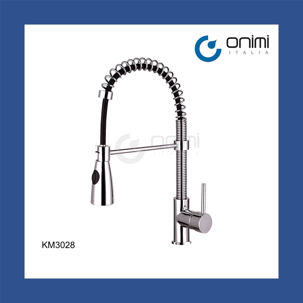 Onimi Italia - Pull Out Pillar Sink Mixer - Model KM3028 | Shopee Malaysia