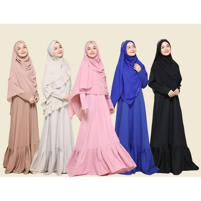 New Stock Jubah Permaisuri Hijab Galeria Shopee Malaysia