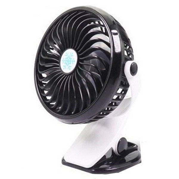 Safety Portable Mini Rechargeable USB Baby Stroller Car Seat Clip On Fan Adjustable Angle