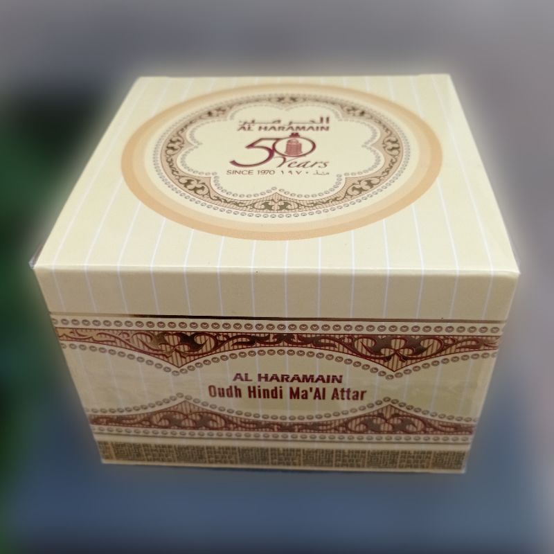 Oudh Hindi Ma' Al Attar Al Haramain ®️ Bukhoor Hindi Maal Attar ™️