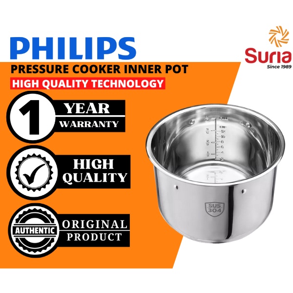 (Ready Stock) Philips HD2778 /60 Pressure Cooker Inner Pot For HD2137 ...