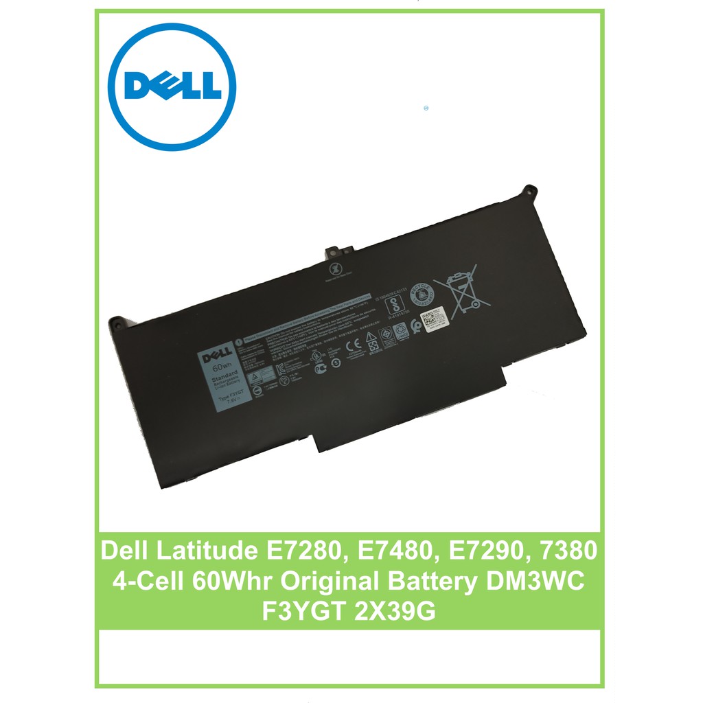 DELL P73G001 0F3YGT F3YGT for INSPIRON 13 14 7480 7280 7490 7380 ...