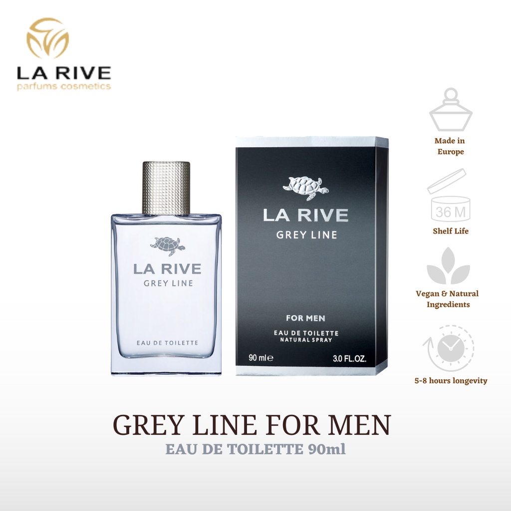 La Rive Grey Line edt (90ml) | Shopee Malaysia